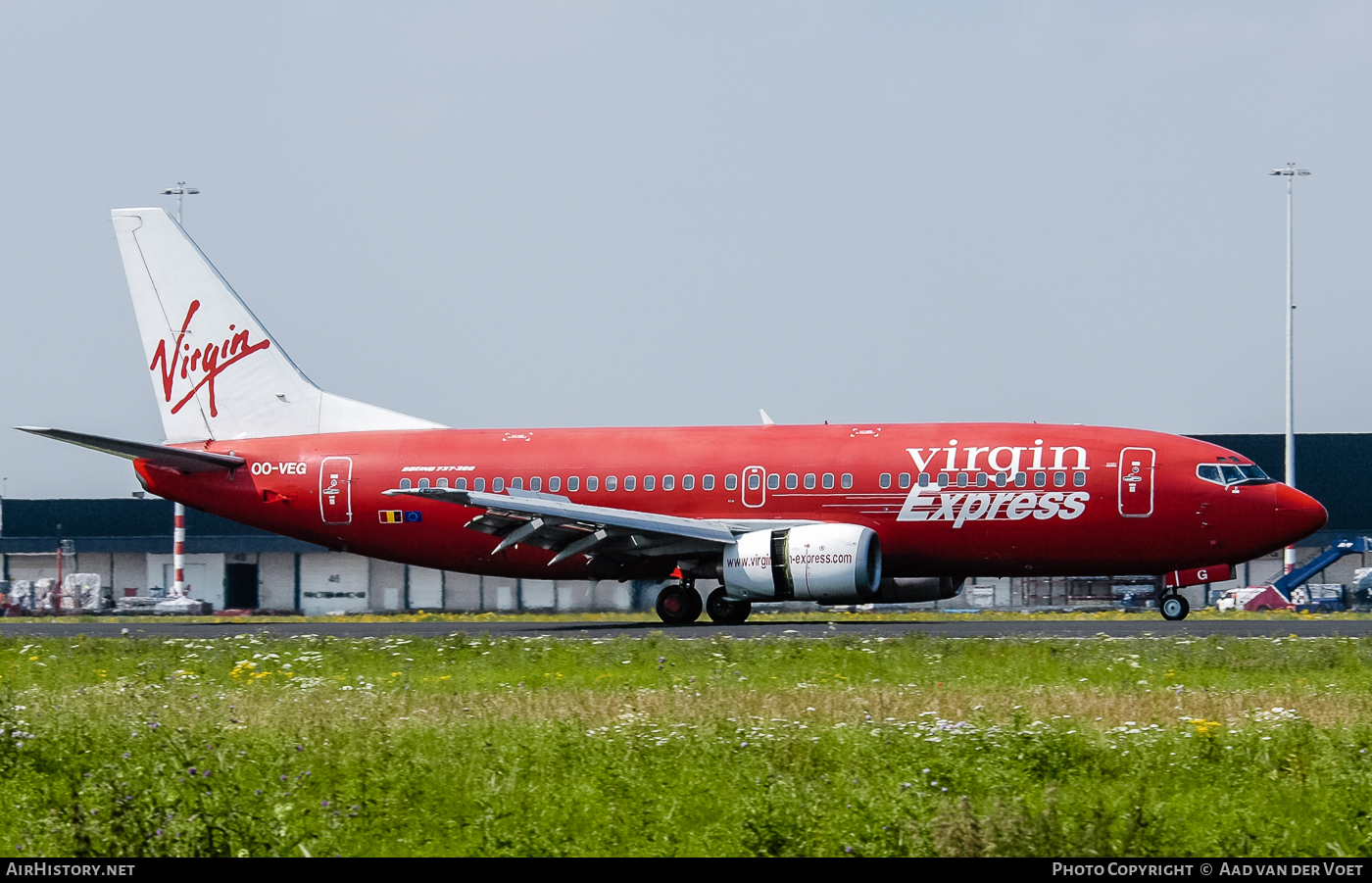 Aircraft Photo of OO-VEG | Boeing 737-36N | Virgin Express | AirHistory.net #70270