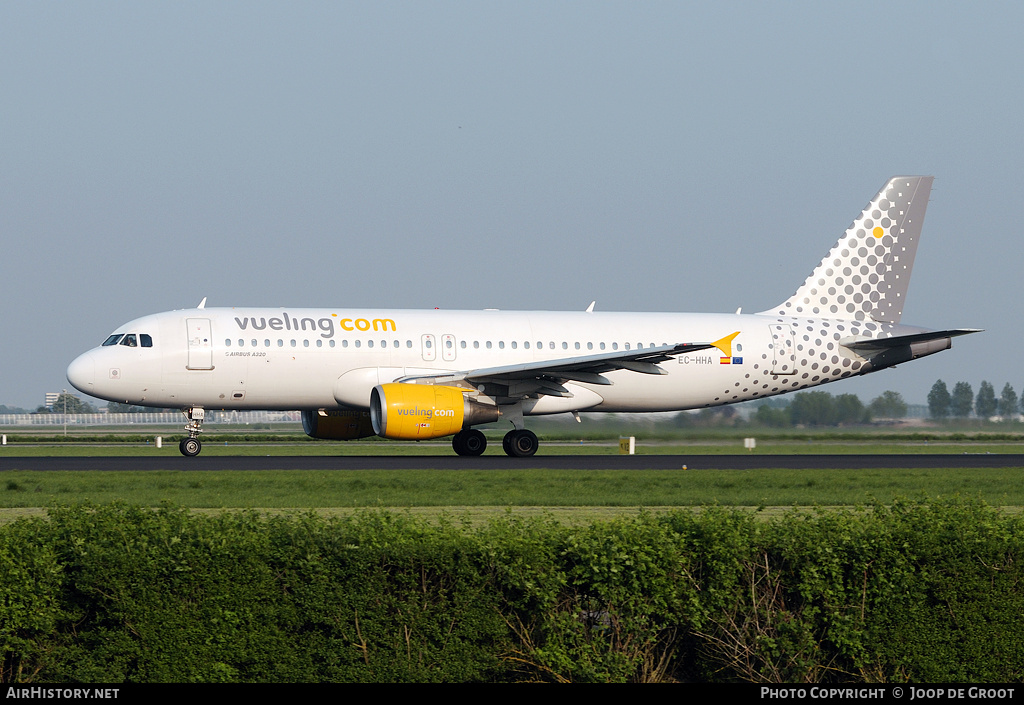 Aircraft Photo of EC-HHA | Airbus A320-214 | Vueling Airlines | AirHistory.net #70291