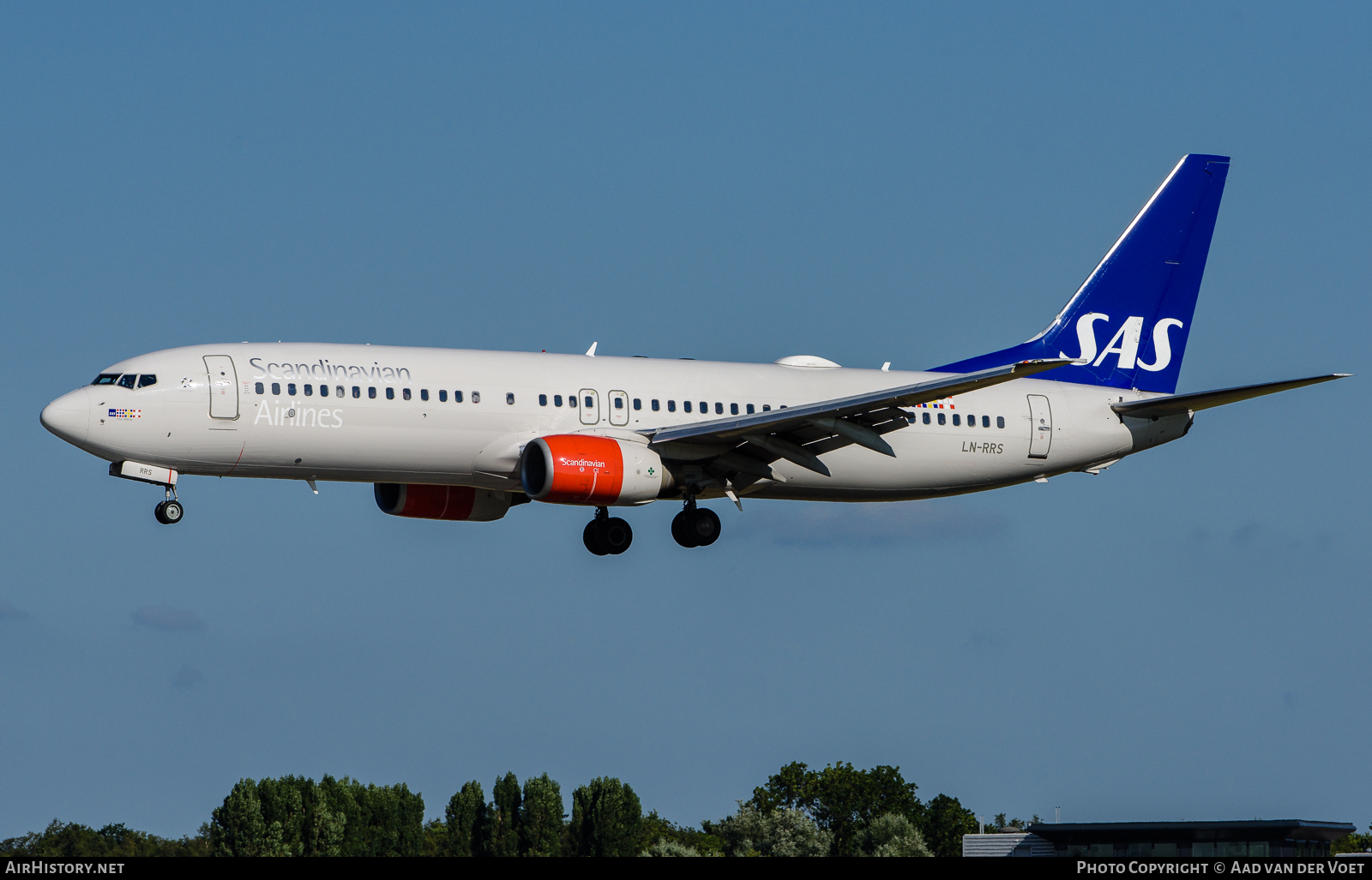 Aircraft Photo of LN-RRS | Boeing 737-883 | Scandinavian Airlines - SAS | AirHistory.net #70296