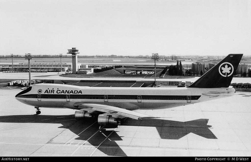 Aircraft Photo of CF-TOA | Boeing 747-133 | Air Canada | AirHistory.net #70316