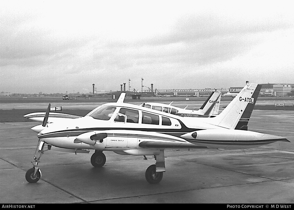 Aircraft Photo of G-ATDL | Cessna 310J | AirHistory.net #70326