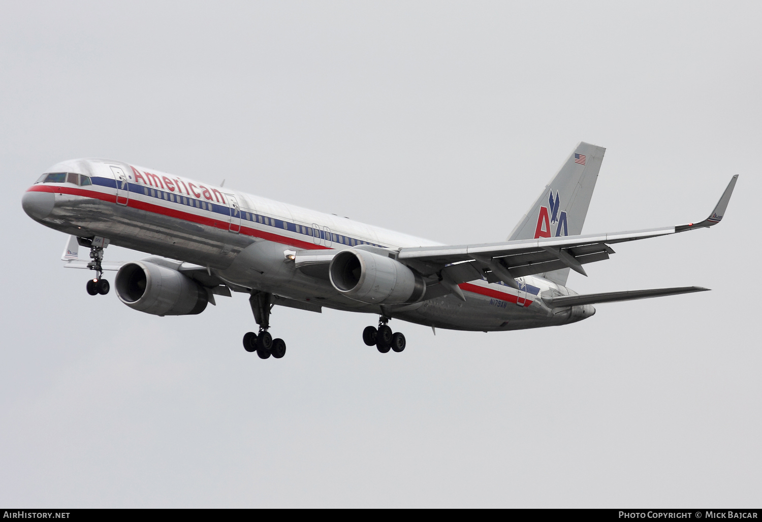 Aircraft Photo of N175AN | Boeing 757-223 | American Airlines | AirHistory.net #70333