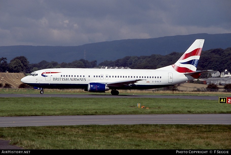 Aircraft Photo of G-DOCP | Boeing 737-436 | British Airways | AirHistory.net #70339