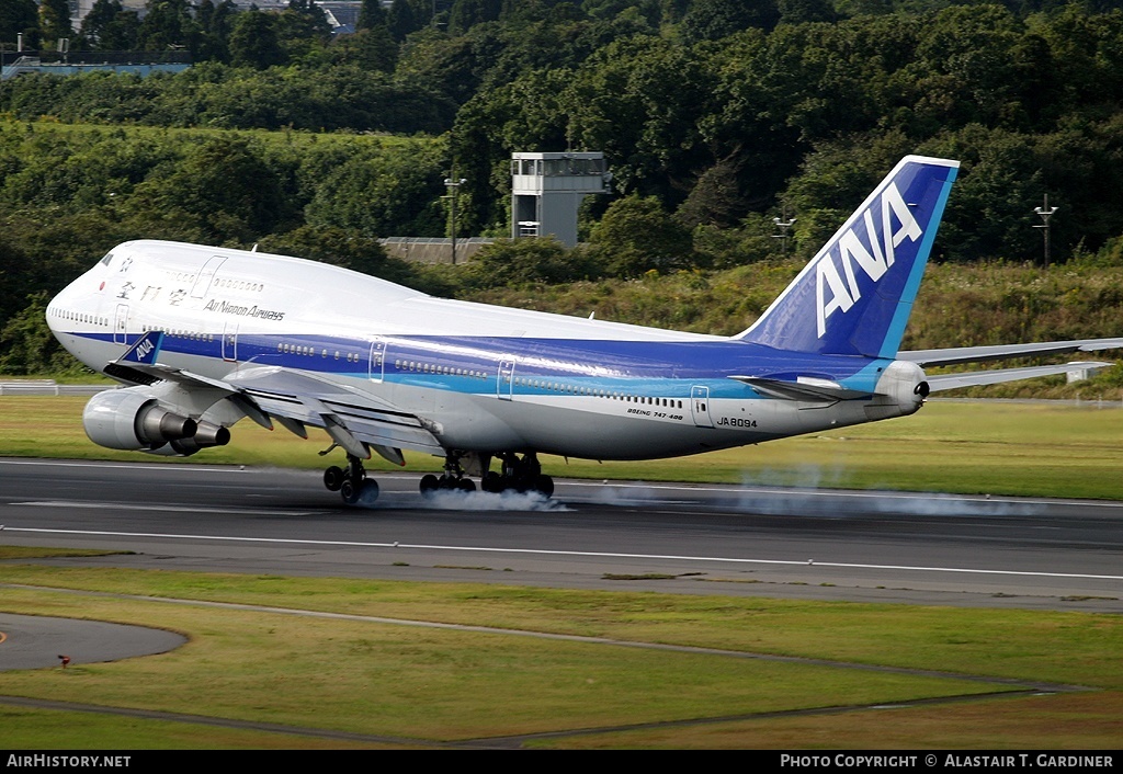 Aircraft Photo of JA8094 | Boeing 747-481 | All Nippon Airways - ANA | AirHistory.net #70341