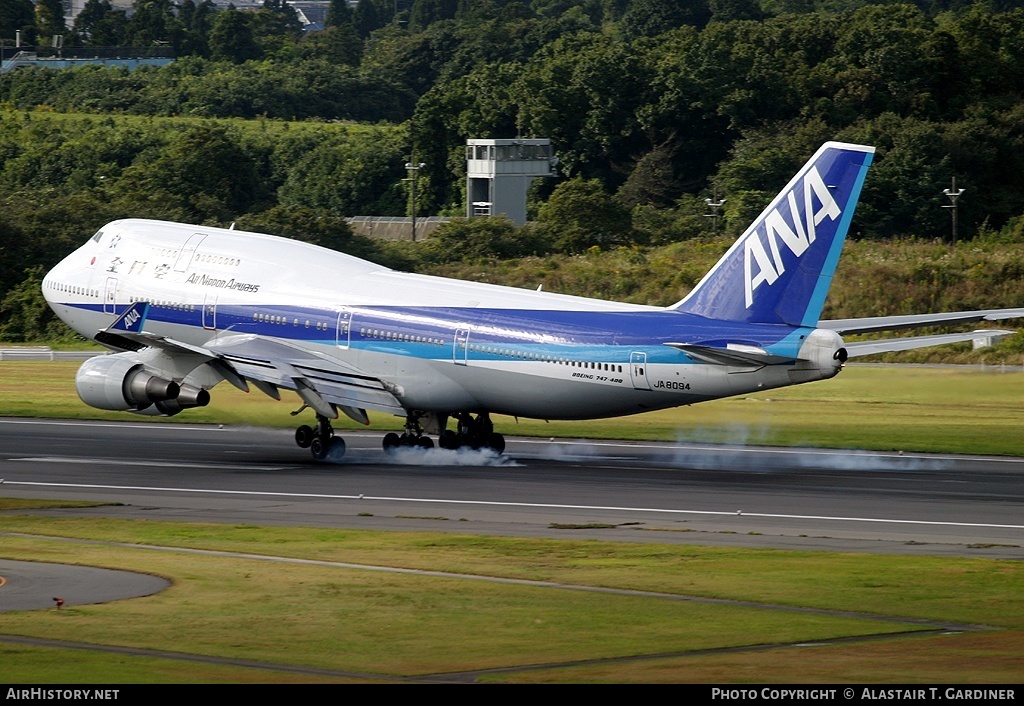 Aircraft Photo of JA8094 | Boeing 747-481 | All Nippon Aircraft Photo of JA8094 | Boeing 747-481 | All Nippon