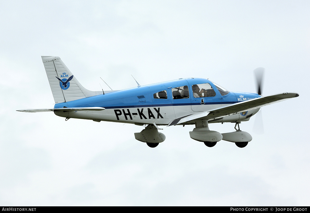 Aircraft Photo of PH-KAX | Piper PA-28-181 Archer II | KLM Aeroclub | AirHistory.net #70347