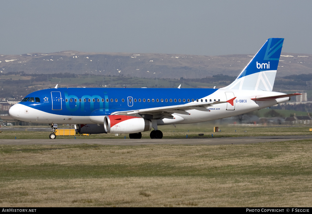 Aircraft Photo of G-DBCG | Airbus A319-131 | BMI - British Midland International | AirHistory.net #70351