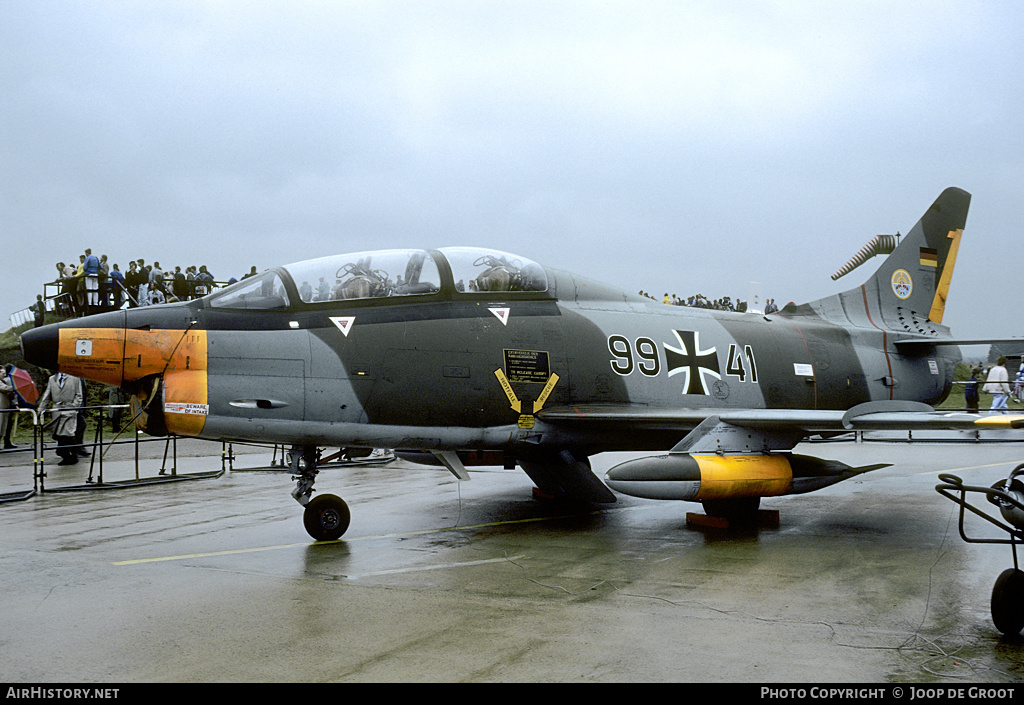 Aircraft Photo of 9941 | Fiat G-91T/3 | Germany - Air Force | AirHistory.net #70355