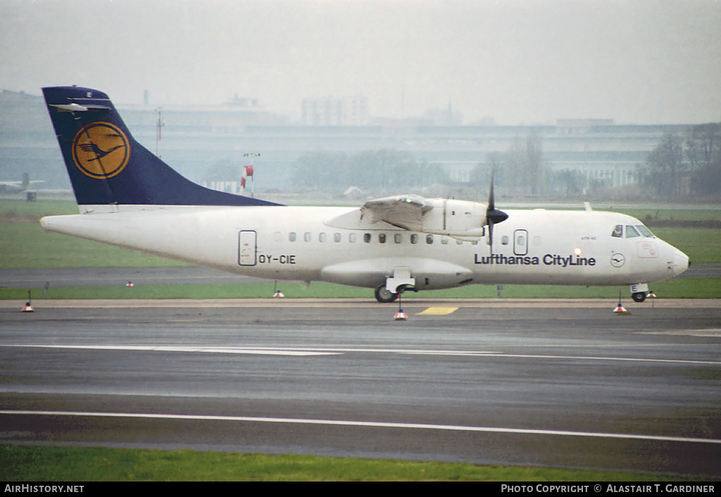 Aircraft Photo of OY-CIE | ATR ATR-42-300 | Lufthansa CityLine | AirHistory.net #70359