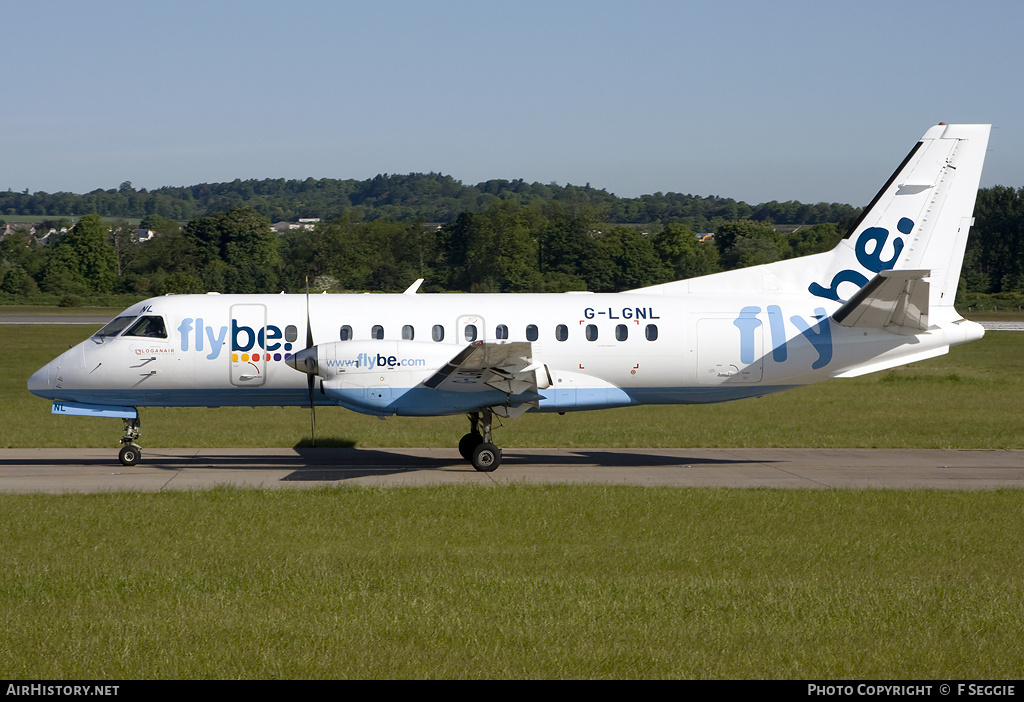 Aircraft Photo of G-LGNL | Saab 340B | Flybe | AirHistory.net #70361