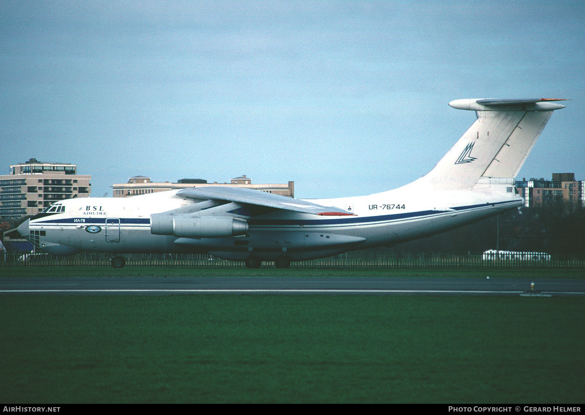 Aircraft Photo of UR-76744 | Ilyushin Il-78 | BSL Airline | AirHistory.net #70374