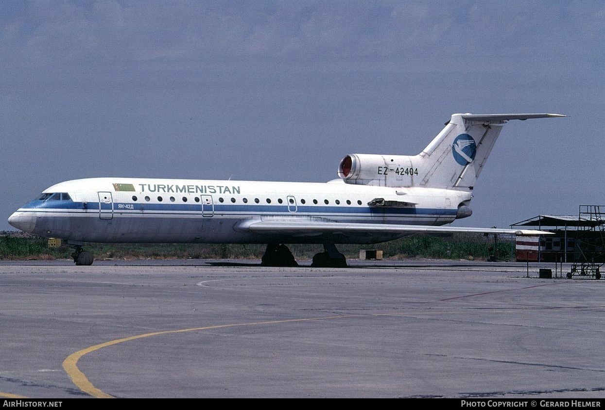 Aircraft Photo of EZ-42404 | Yakovlev Yak-42D | Turkmenistan Airlines | AirHistory.net #70391