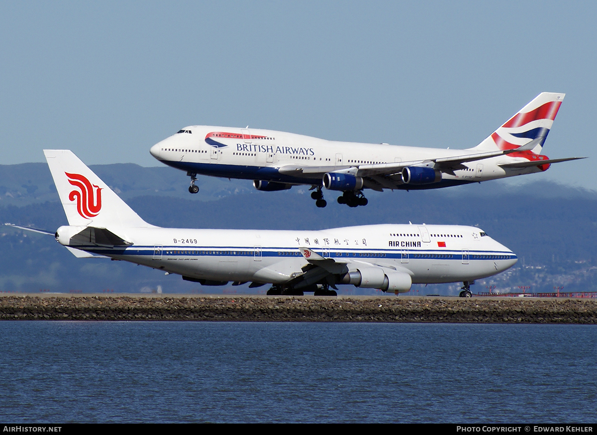 Aircraft Photo of B-2469 | Boeing 747-4J6M | Air China | AirHistory.net #70395