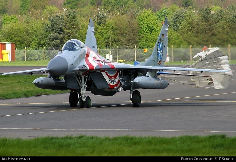 Aircraft Photo of 2910 | Mikoyan-Gurevich MiG-29G (9-12A) | Germany - Air Force | AirHistory.net #70398