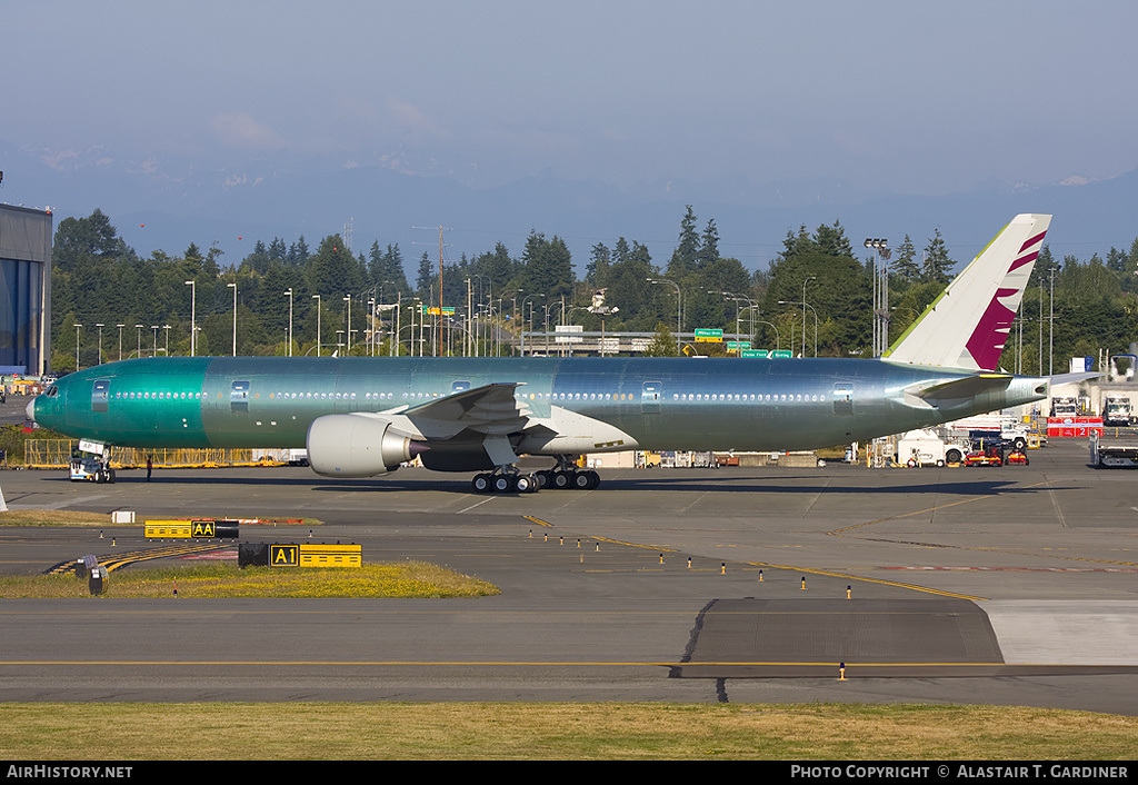 Aircraft Photo of A7-BAP | Boeing 777-3DZ/ER | Qatar Airways | AirHistory.net #70412