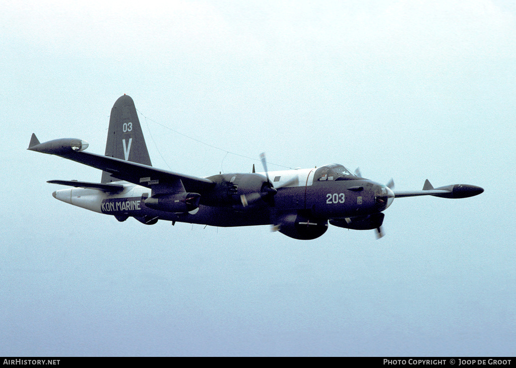 Aircraft Photo of 203 | Lockheed SP-2H Neptune | Netherlands - Navy | AirHistory.net #70413