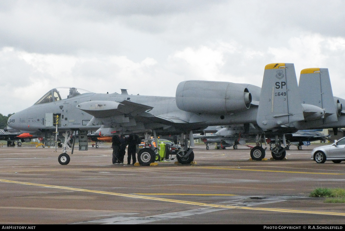 Aircraft Photo of 82-0649 / AF82-649 | Fairchild A-10C Thunderbolt II | USA - Air Force | AirHistory.net #70415