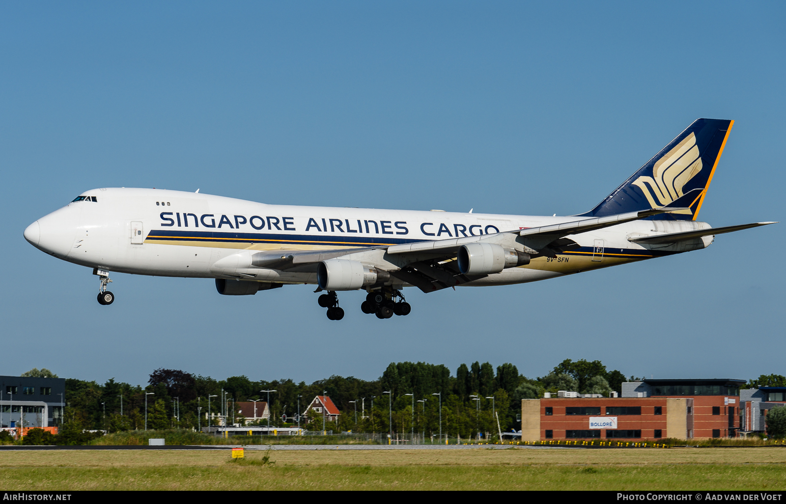 Aircraft Photo of 9V-SFN | Boeing 747-412F/SCD | Singapore Airlines Cargo | AirHistory.net #70423
