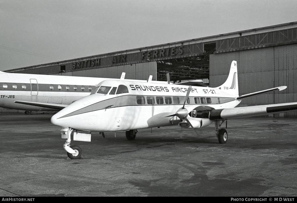 Aircraft Photo of CF-XOK | Saunders ST-27 | Saunders Aircraft | AirHistory.net #70428