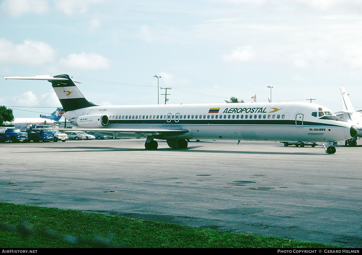 Aircraft Photo of YV-21C | McDonnell Douglas DC-9-51 | Aeropostal | AirHistory.net #70446