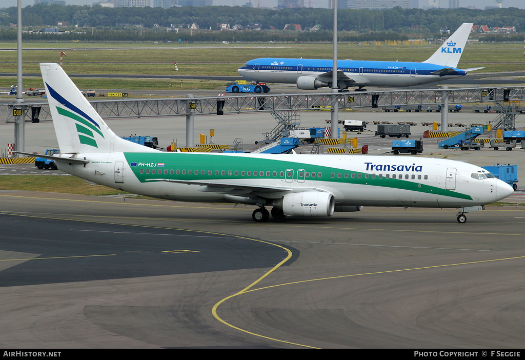 Aircraft Photo of PH-HZJ | Boeing 737-8K2 | Transavia | AirHistory.net #70452