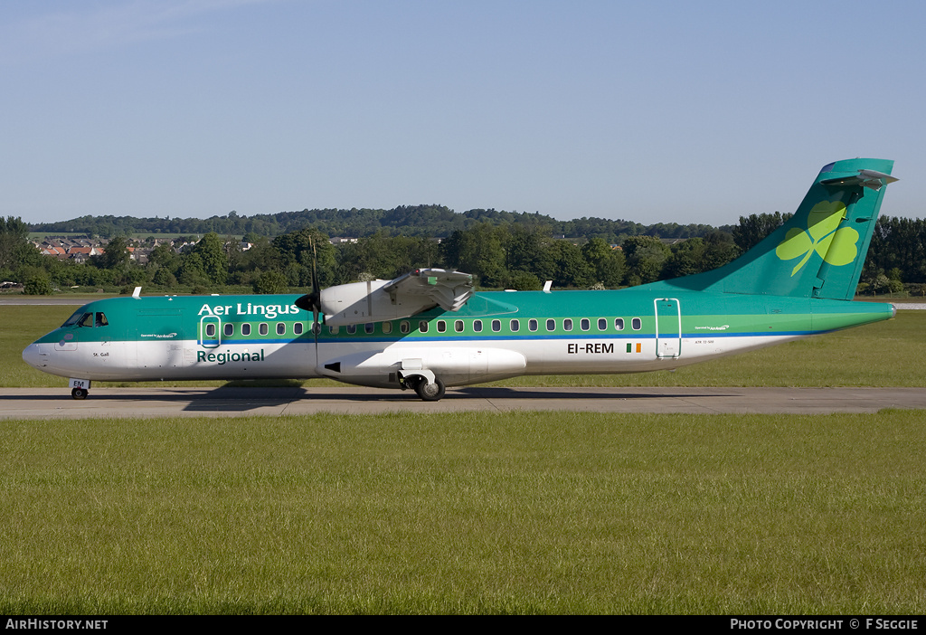 Aircraft Photo of EI-REM | ATR ATR-72-500 (ATR-72-212A) | Aer Lingus Regional | AirHistory.net #70460