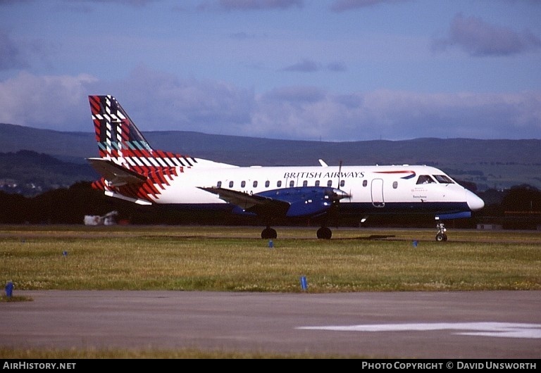 Aircraft Photo of G-LGNA | Saab 340B | British Airways | AirHistory.net #70461
