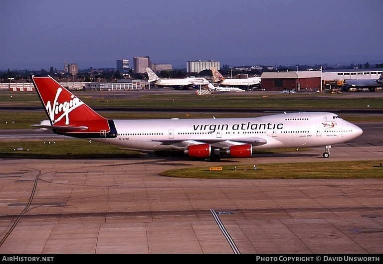Aircraft Photo of G-VPUF | Boeing 747-219B | Virgin Atlantic Airways | AirHistory.net #70463