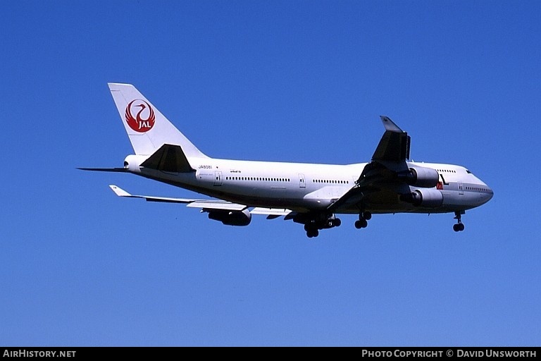 Aircraft Photo of JA8081 | Boeing 747-446 | Japan Airlines - JAL | AirHistory.net #70465