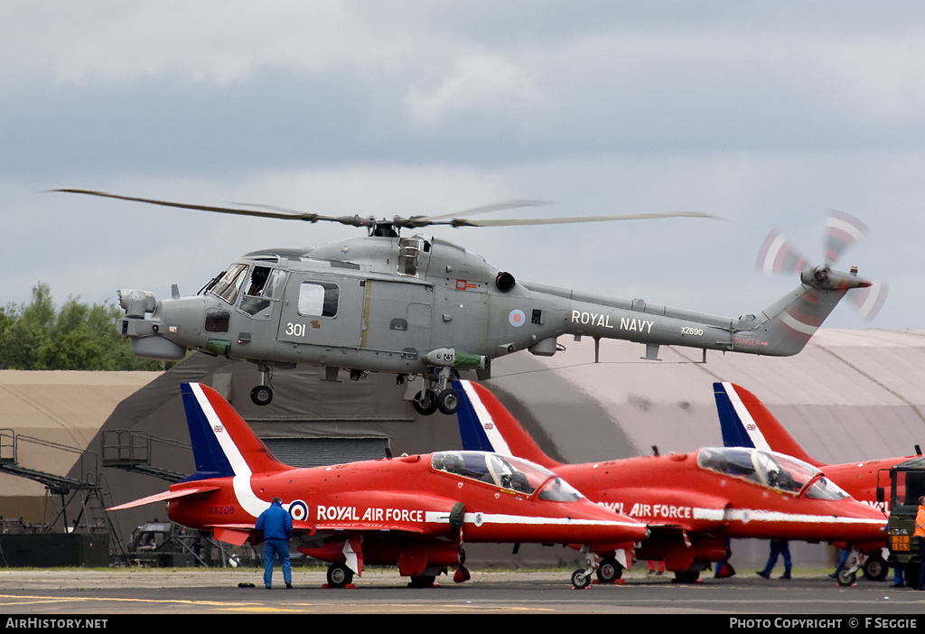 Aircraft Photo of XZ690 | Westland WG-13 Lynx HMA8DSP | UK - Navy | AirHistory.net #70480