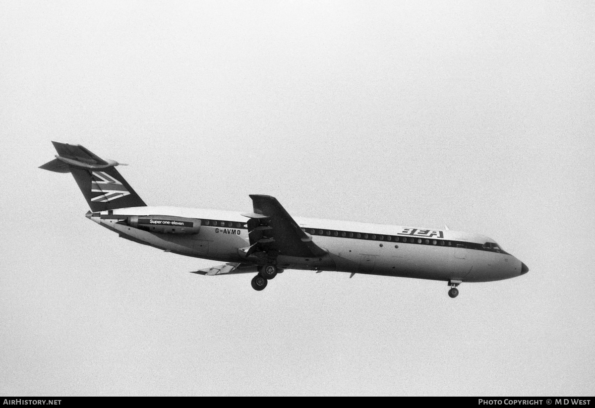 Aircraft Photo of G-AVMO | BAC 111-510ED One-Eleven | BEA - British European Airways | AirHistory.net #70482