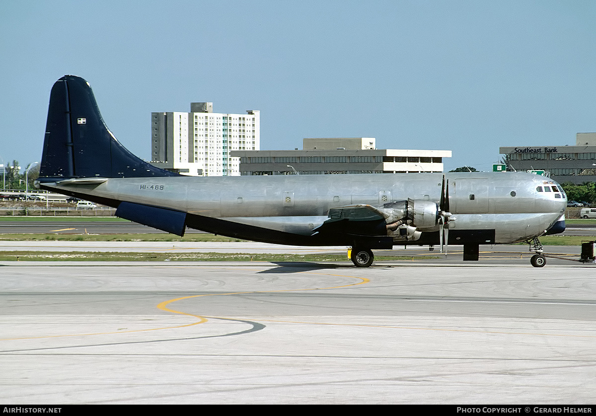 Aircraft Photo of HI-468CA | Boeing KC-97L Stratofreighter | Agro Air | AirHistory.net #70484