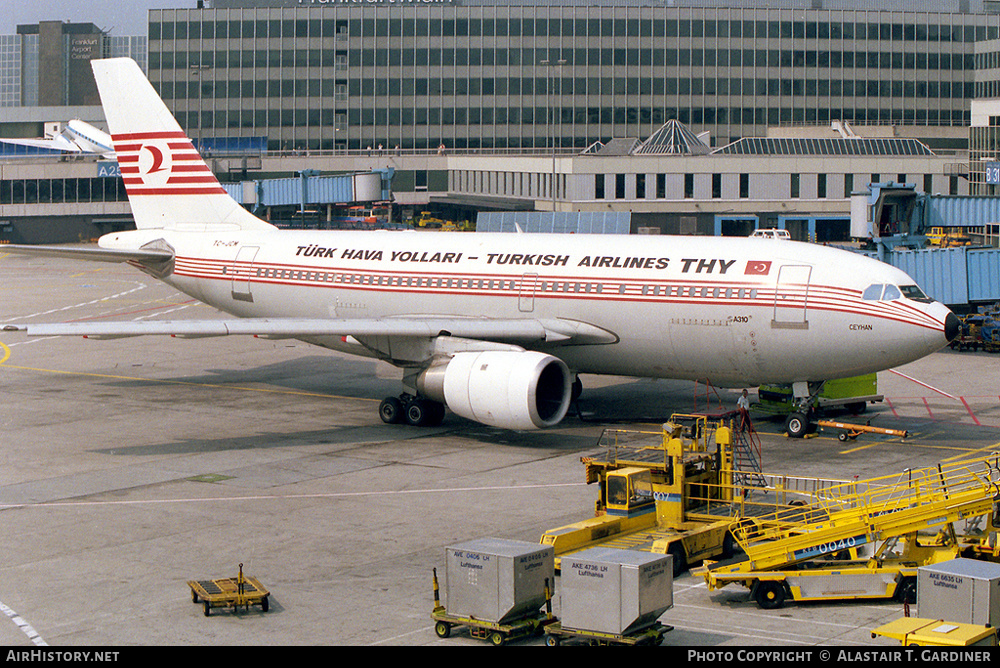 Aircraft Photo of TC-JCM | Airbus A310-203 | THY Türk Hava Yolları - Turkish Airlines | AirHistory.net #70486