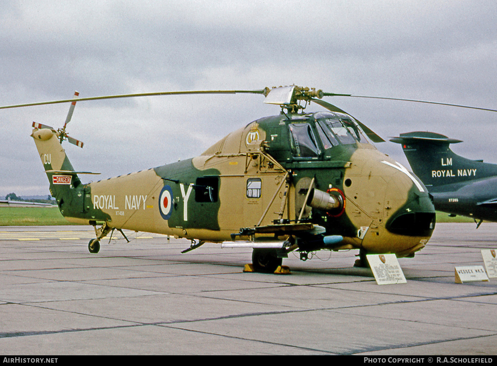 Aircraft Photo of XT458 | Westland WS-58 Wessex HU.5 | UK - Navy | AirHistory.net #70489