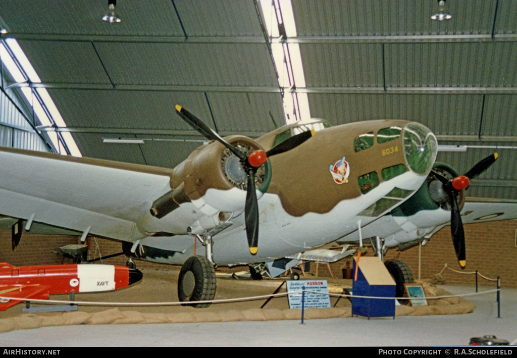 Aircraft Photo of A16-105 | Lockheed 414 Hudson Mk.IV | Australia - Air Force | AirHistory.net #70493