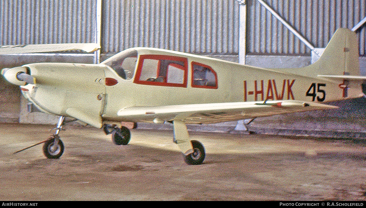 Aircraft Photo of I-HAWK | Pasotti F-9 Sparviero | AirHistory.net #70504