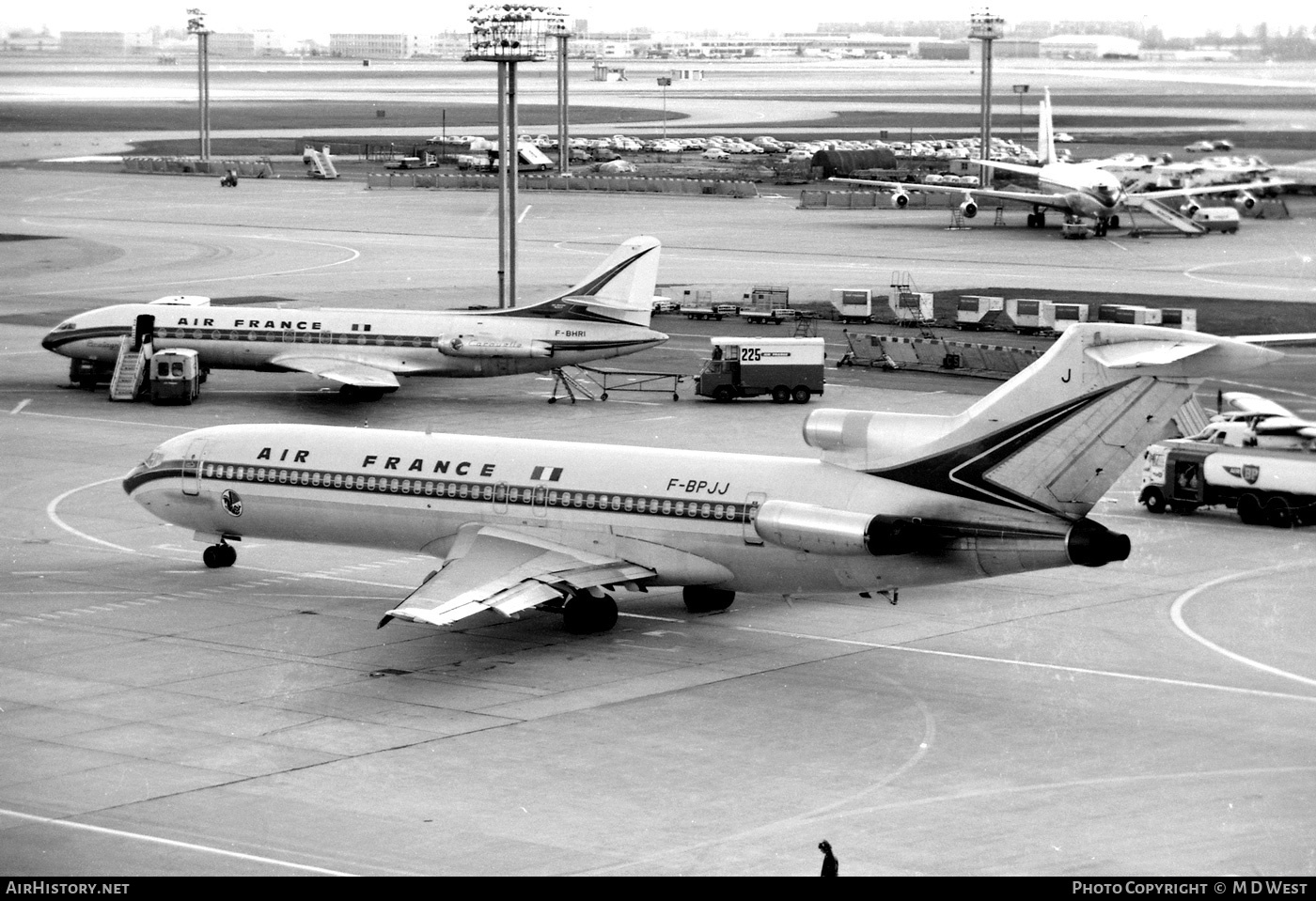 Aircraft Photo of F-BPJJ | Boeing 727-228 | Air France | AirHistory.net #70513