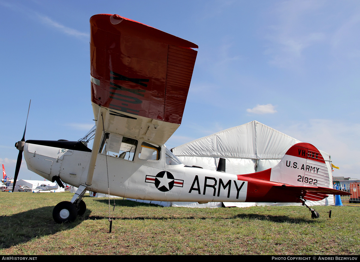 Aircraft Photo of VH-UXX / 21922 | Cessna O-1G Bird Dog (305D) | USA - Army | AirHistory.net #70515