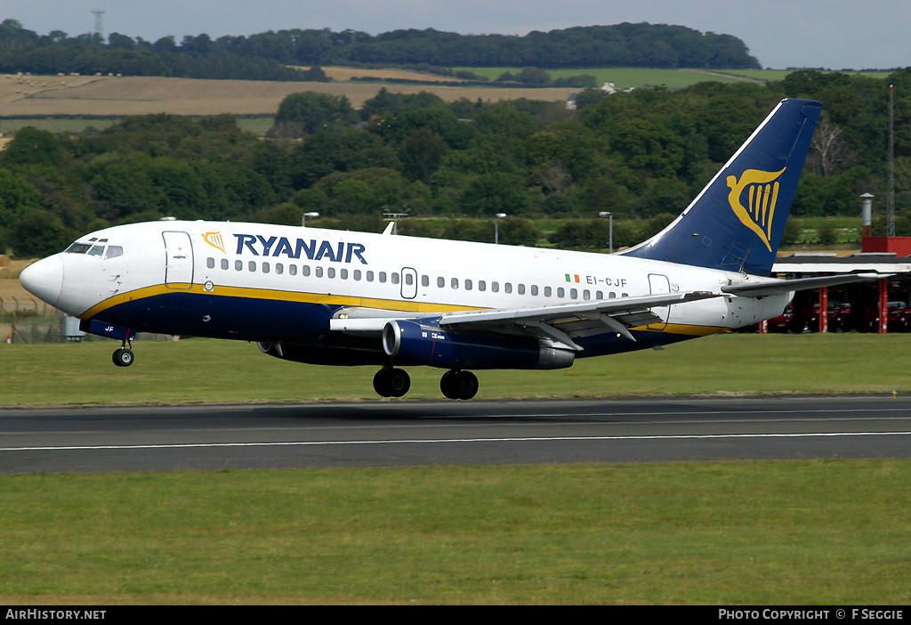 Aircraft Photo of EI-CJF | Boeing 737-204/Adv | Ryanair | AirHistory.net #70527