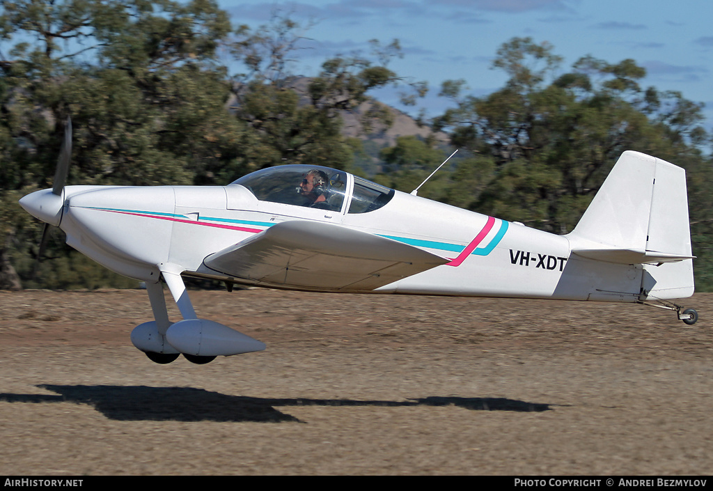 Aircraft Photo of VH-XDT | Van's RV-6 | AirHistory.net #70530