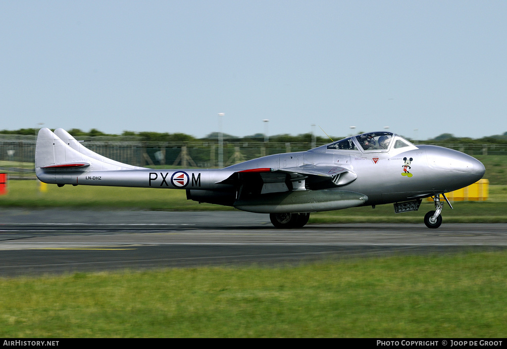 Aircraft Photo of LN-DHZ | De Havilland D.H. 115 Vampire T55 | Norway - Air Force | AirHistory.net #70532