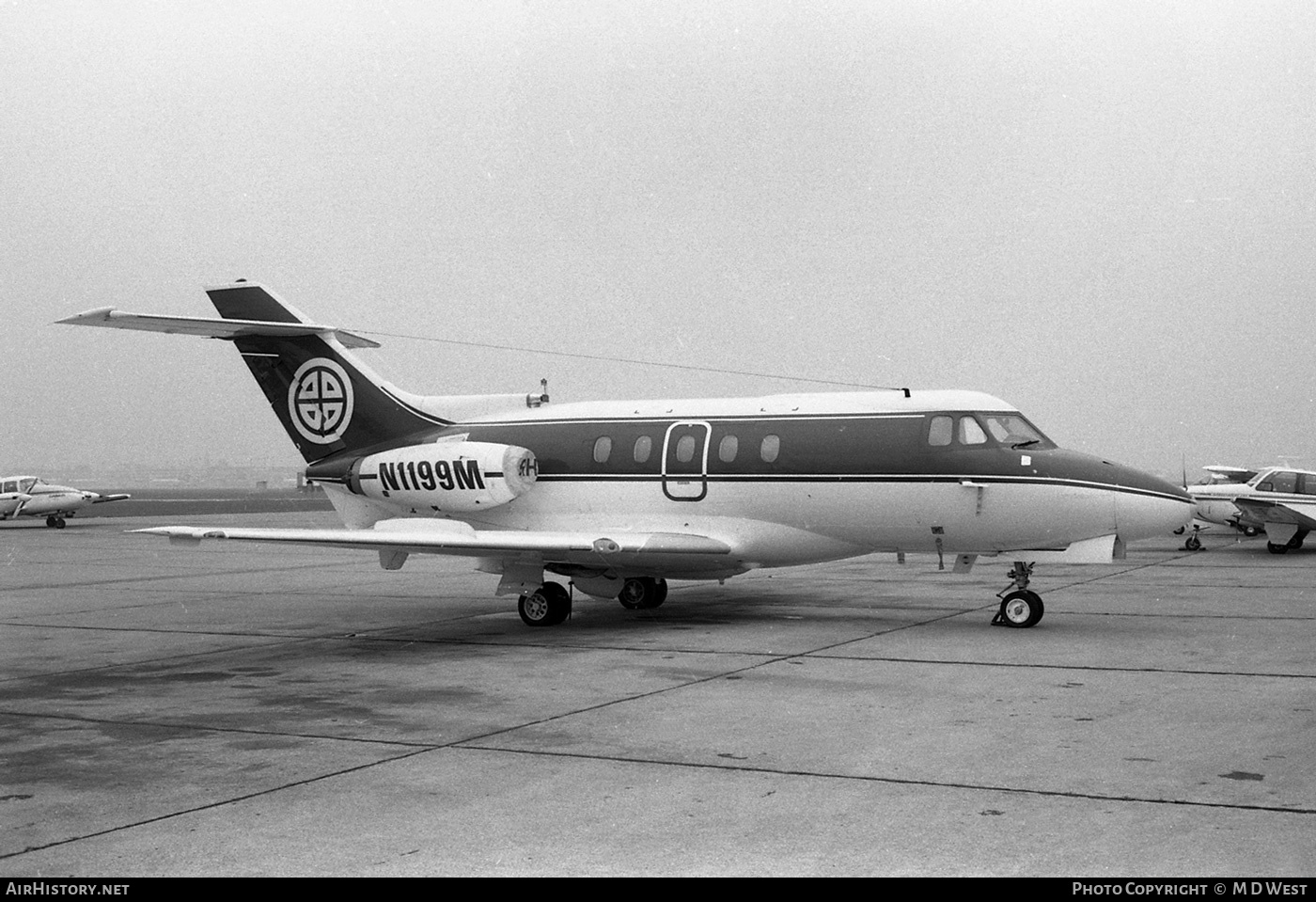 Aircraft Photo of N1199M | Hawker Siddeley HS-125-400A | AirHistory.net #70554