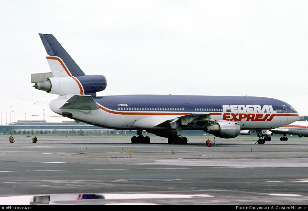 Aircraft Photo of N68054 | McDonnell Douglas DC-10-10CF | Federal Express | AirHistory.net #70556