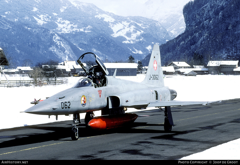 Aircraft Photo of J-3062 | Northrop F-5E Tiger II | Switzerland - Air Force | AirHistory.net #70559