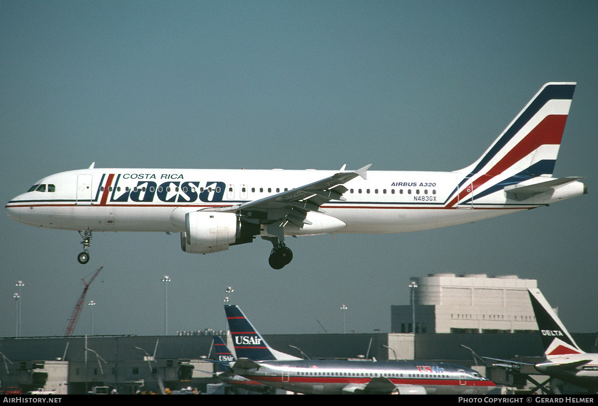 Aircraft Photo of N483GX | Airbus A320-212 | LACSA - Líneas Aéreas de Costa Rica | AirHistory.net #70560