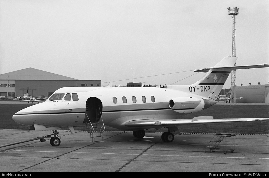 Aircraft Photo of OY-DKP | Hawker Siddeley HS-125-3B | AirHistory.net #70563