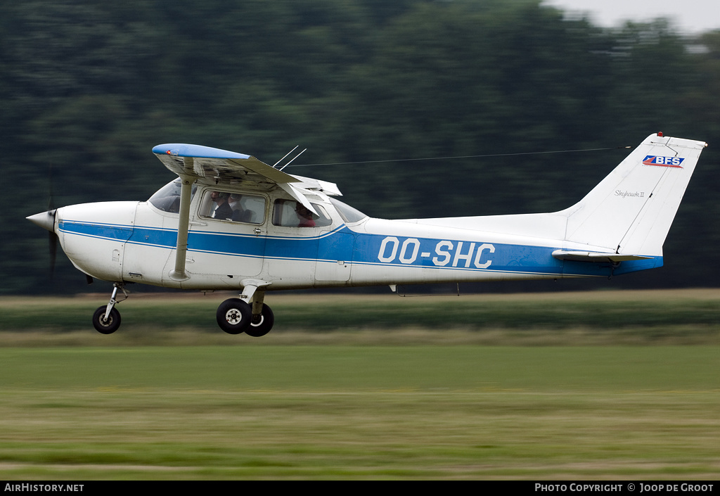 Aircraft Photo of OO-SHC | Reims F172N Skyhawk 100 II | BFS - Belgian Flight School | AirHistory.net #70569