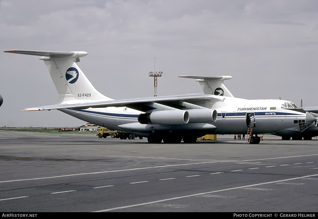 Aircraft Photo of EZ-F423 | Ilyushin Il-76TD | Turkmenistan Airlines | AirHistory.net #70570
