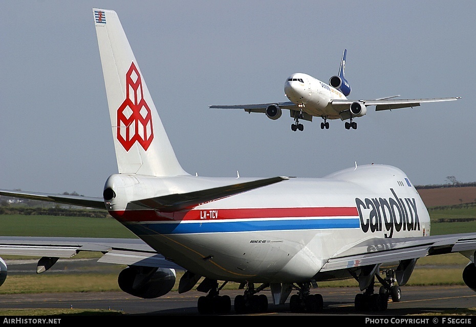 Aircraft Photo of LX-TCV | Boeing 747-4R7F/SCD | Cargolux | AirHistory.net #70575