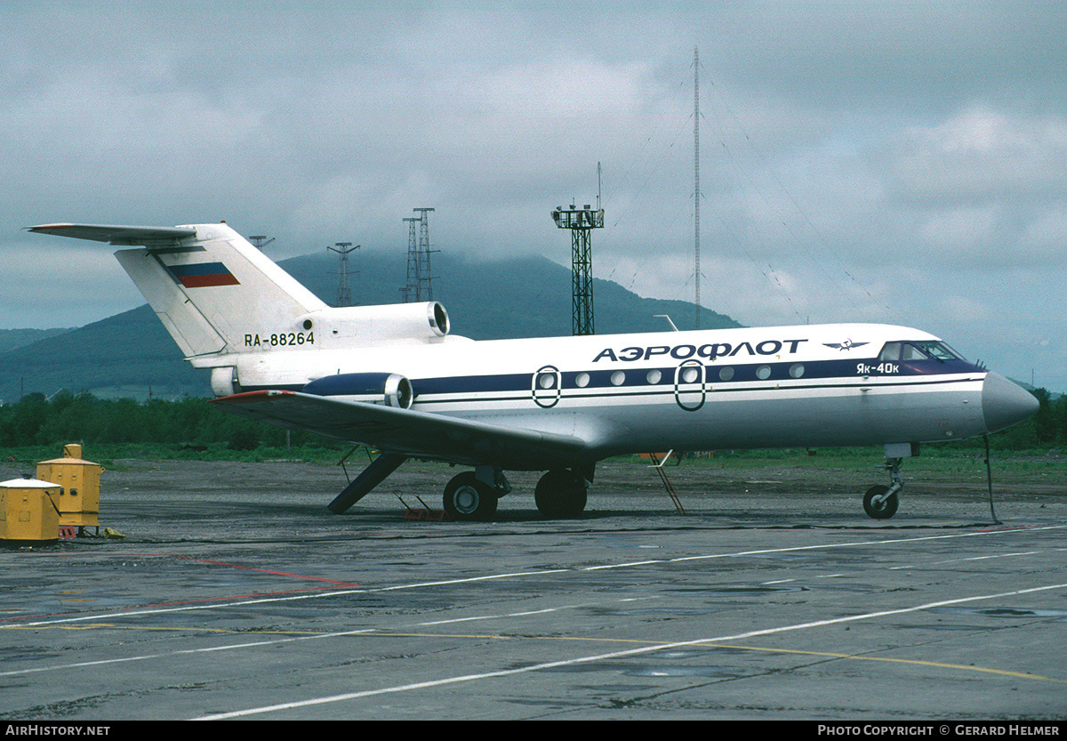 Aircraft Photo of RA-88264 | Yakovlev Yak-40K | Aeroflot | AirHistory.net #70581